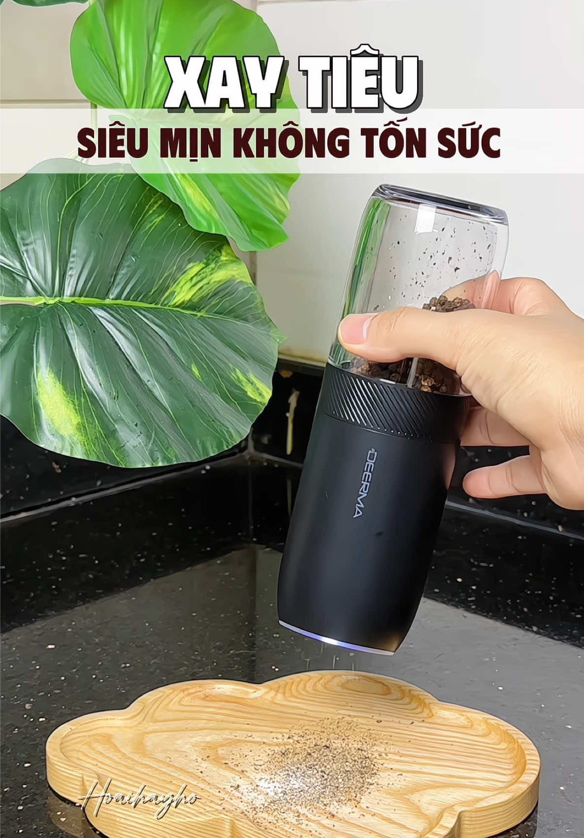 Phải công nhận ăn đến đâu xay đên đó như này nó thơm ngon hơn nhiều. #deerma #mayxaytieu #xaytieu #giadungtienich #meebemon 