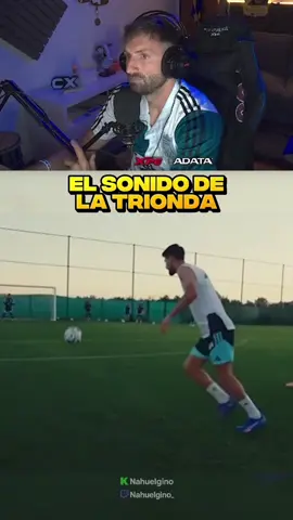 EL SONIDO DE IMPACTO ES FUNDAMENTAL ⚽️ #trionda #futbol 