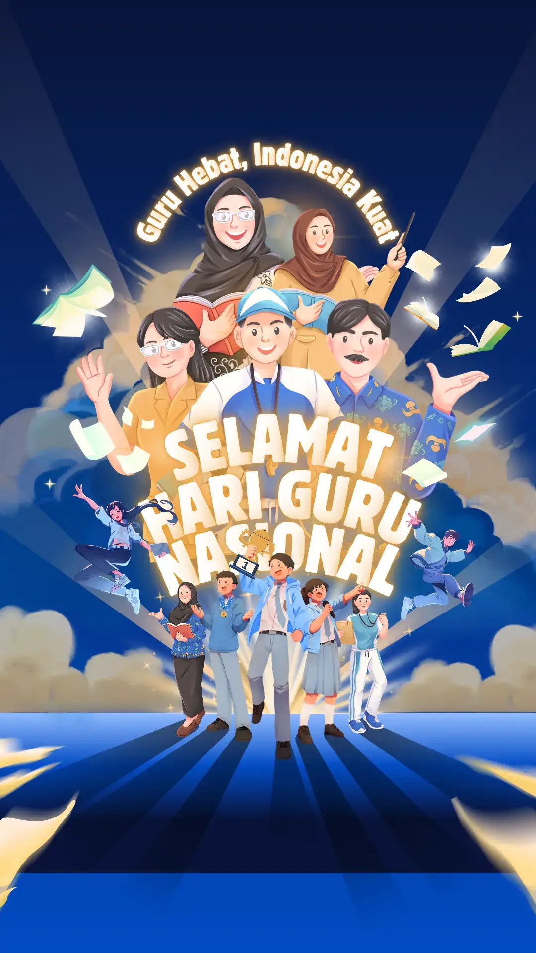 ✨Tema HGN (Hari Guru Nasional) Tahun 2025 ini adalah 