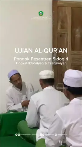 Ujian Al-Qur'an Tingkat Ibtidaiyah Dan Tsanawiyah Pondok Pesantren Taman Sari Ranting B-38 Pondok Pesantren Sidogiri #tamansari #sidogiri #ujianalquran #santripondok #santriindonesia 