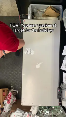 Come to work with me this Christmas season as I pack all your presents! #christmas #target #satisfying 