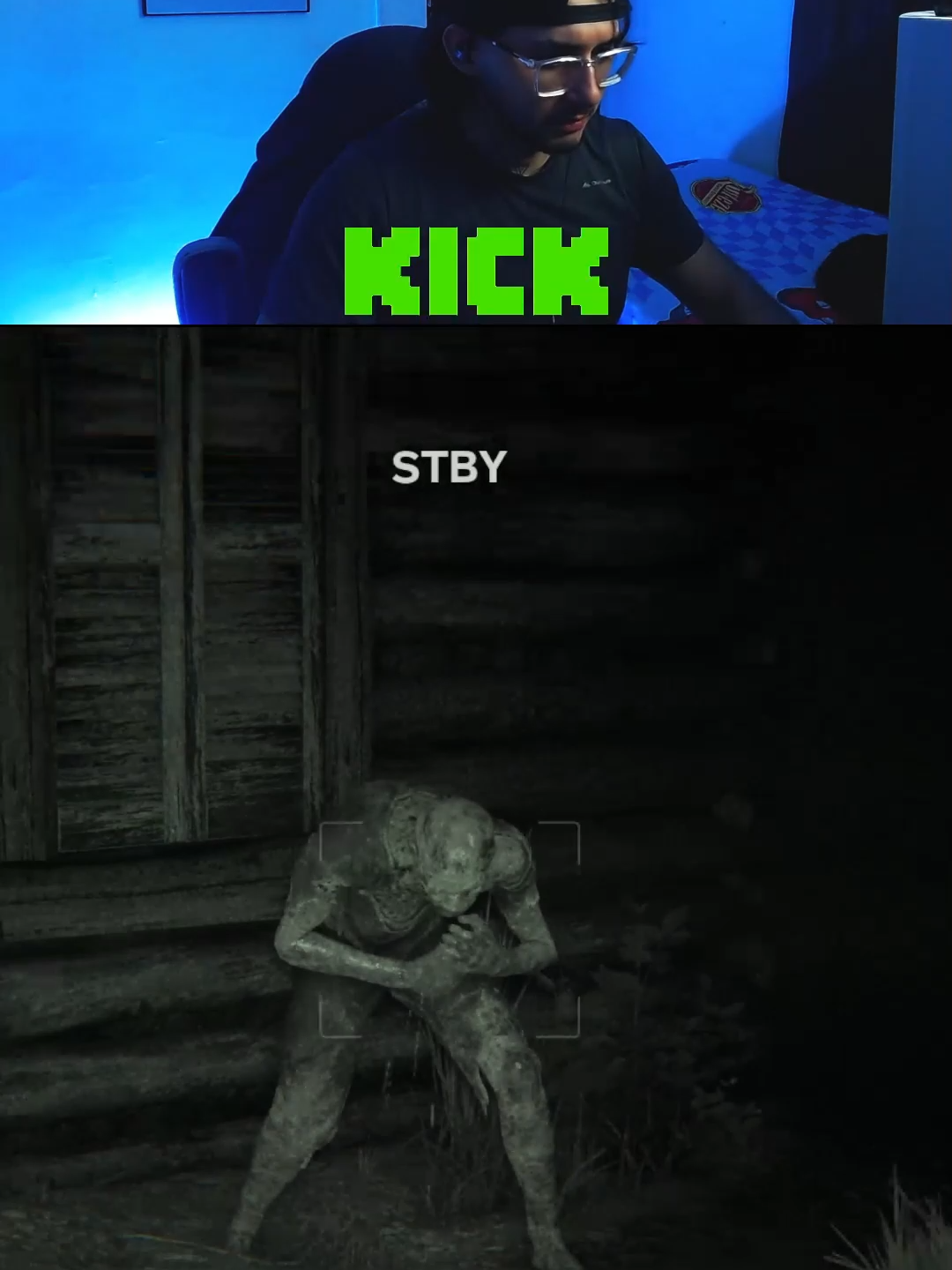 Frases de Reggaeton en OUTALST 2 Kick CORRALES_56  #kick #pereira #outlast2