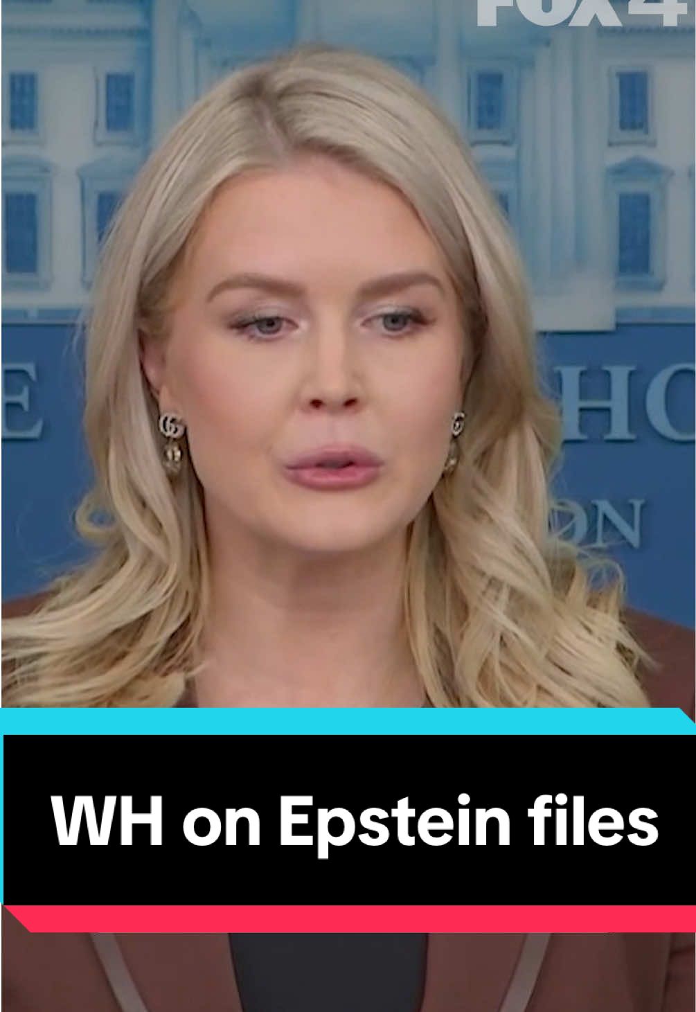 White House representative Karoline Leavitt addressed the release of 20,000+ pages of Epstein files. In those files, newly released emails from Jeffrey Epstein accuse President Donald Trump of spending 