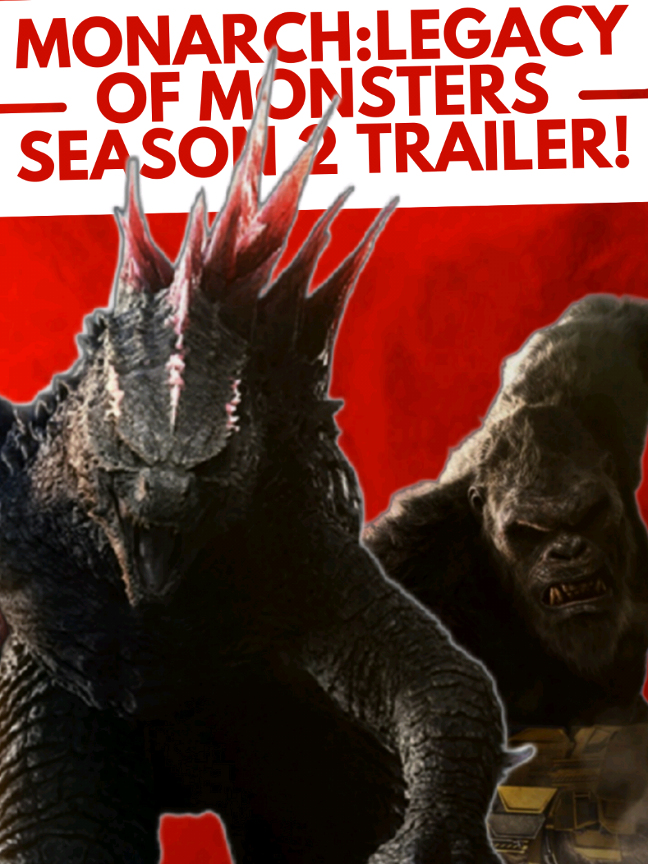 MONARCH LEGACY OF MONSTERS SEASON 2 TRAILER IS HERE! KONG AND GODZILLA ARE BACK! #monarchlegacyofmonsters #MONARCHLEGACYOFMONSTERSSEASON2 #KONG #godzilla  #GodzillaXKong 