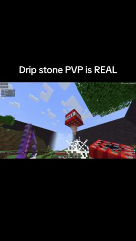 Drip stone PVP is REAL#fyp #fypシ゚viral #Minecraft #fypシ 