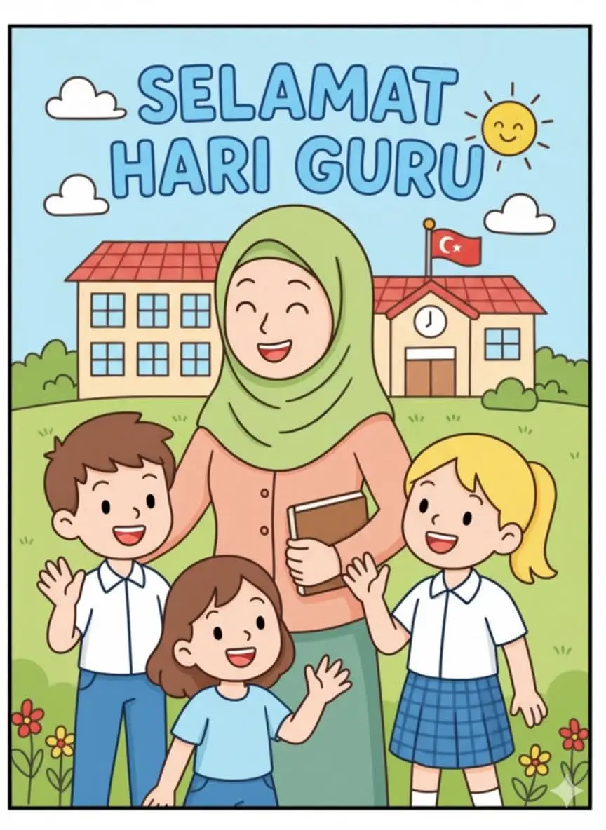 LET'S COLORING GUYS 🥰 #lkpd #harigurunasional #25november2025 #part2 