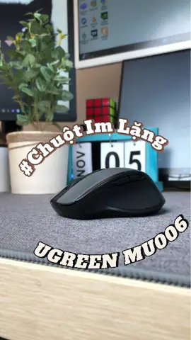 Ở đâu cũng dùng mượt 🤍 #ugreen #chuộtkhôngdây #setupgọn #workanywhere #garugear 