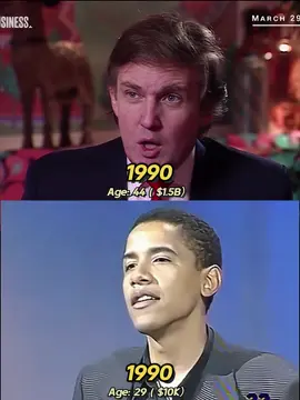 NetWorth Evolution of Two Presidents(1990-2025)! #fyp #evolution #networth #DonaldTrump #BarackObama 
