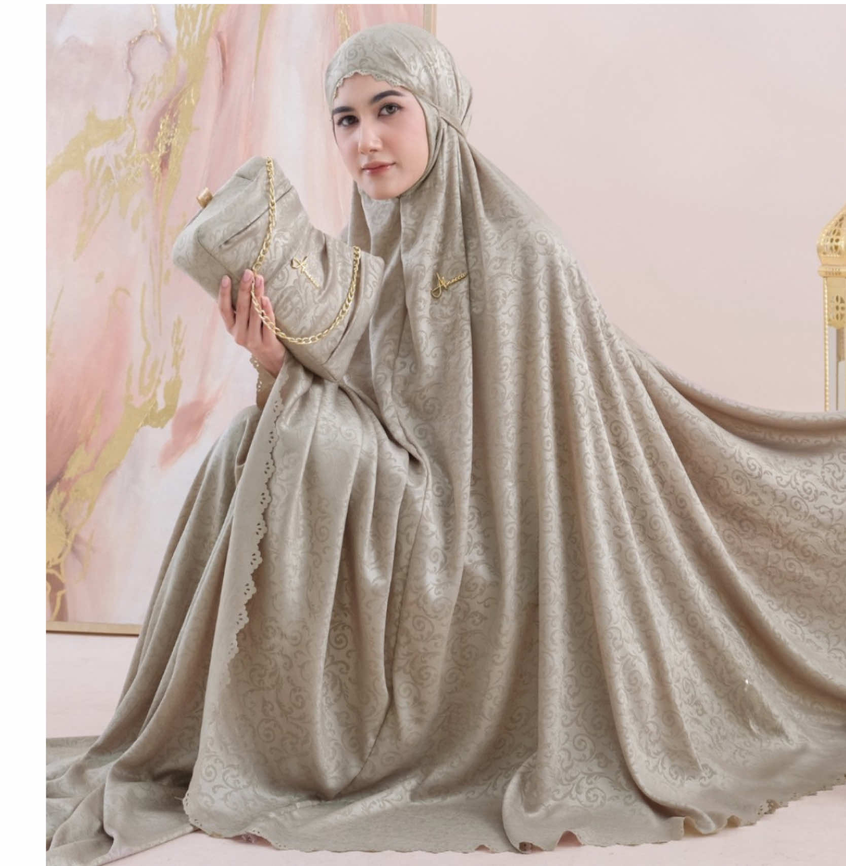 ARUMI Series by ALMECCA  #mukena #mukenadewasa #mukenatravel #mukenapremium #mukenaalmecca                       