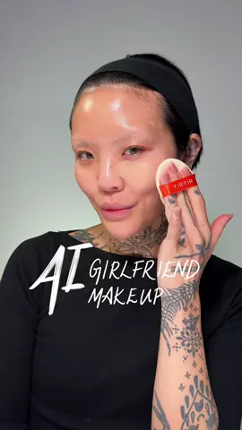 For this look, I wanted to explore what an AI girlfriend would look like — both robotic, surreal, and hyperreal. I used the @TIRTIR Inc. Mask Fit AI Filter Cushion Foundation as my base, highlight, and contour to sculpt a skin-like sheen that almost feels digital!  #tirtir #tirtirpartner #tirtircushion #cushionfoundation #fyp  
