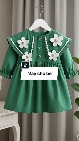 Váy thời trang cho bé gái nhìn cưng quá các Mom ơi #xuhuong #thinhhanh #vaychobe #vaythoitrang #dep 