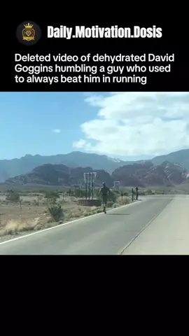 In this deleted clip, a completely dehydrated David Goggins goes head-to-head with a guy who used to beat him in every single run. But this time, Goggins came prepared — mentally locked in, ignoring the pain, exhaustion, and lack of water. #motivation #mentality #mindset #discipline #goggins 