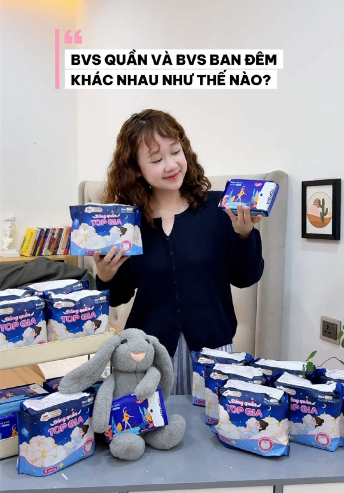 Băng vệ sinh quần và băng vệ sinh ban đêm khác nhau như thế nào? #TopGia #TopgiaHN #bangvesinh #bvs #bangvesinhdangquan 