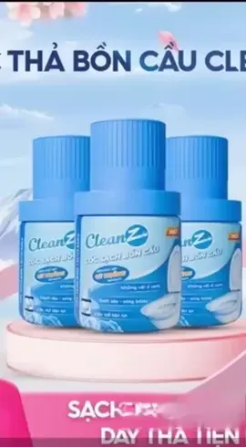 cốc thả bồn cầu Cleanz,duyệt vi khuẩn #cleanz #cocthaboncau #hkimthu6868 #tienichgiadinh #muataitiktok 