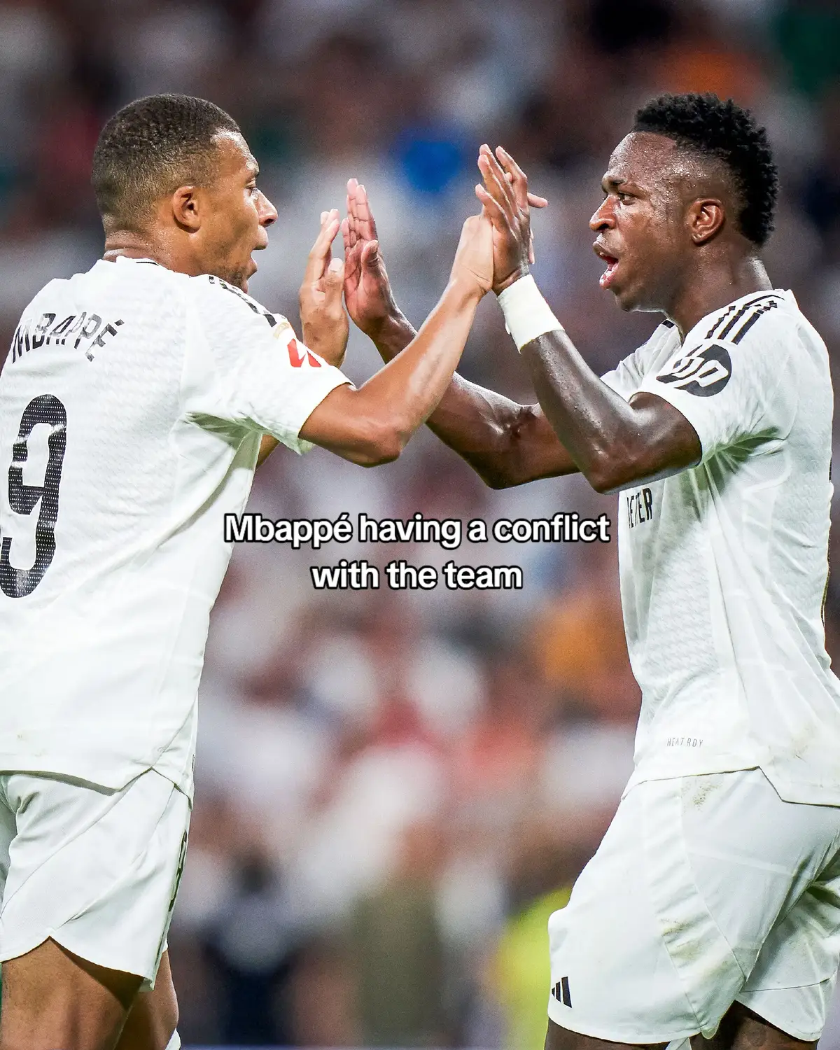 This season, tension between Kylian Mbappé and Vinícius Júnior has become one of the main talking points at Real Madrid. Both superstars prefer to play on the left wing, which has caused problems in positioning and teamwork. Mbappé, newly arrived and expected to be the team’s main star, often drifts into Vinícius’s territory, leading to confusion and frustration on the pitch. Reports suggest that their relationship off the field is also strained, with moments of visible irritation during matches and training sessions. Coach Carlo Ancelotti has tried to balance the situation by rotating roles and adjusting tactics, but the chemistry between the two remains inconsistent. Media and fans have noticed their lack of coordination, and analysts believe ego and competition for leadership are at the heart of the issue. Both players must adapt and cooperate if Real Madrid wants to maintain its dominance this season. #mbappe #vinicius #realmadrid #fyp #viral 