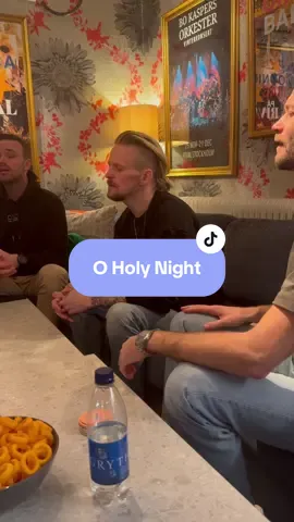 We had the honor of singing with the amazing @Erik Grönwall who will release his version of O Holy Night tomorrow.