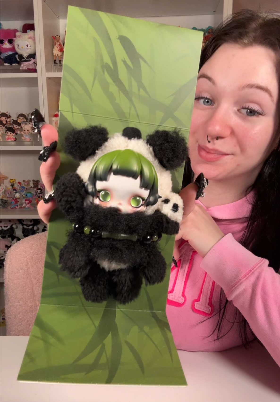 Unboxed my brand-new SKULLPANDA from @Whoopea@IG: Whoopeaofficial and now I’m obsessed… someone bedazzled theirs like THIS and I didn’t even know they were real?? So obviously I need to rhinestone mine too. Stay tuned because I’m about to make her sparkle. ❄️🐼✨ Use my code MARI12 for 15% off all November for their Black Friday deals!! 🩷 #Whoopea #WhoopeaPartner #BlindBoxAddict #UnboxingTikTok #KawaiiCollector