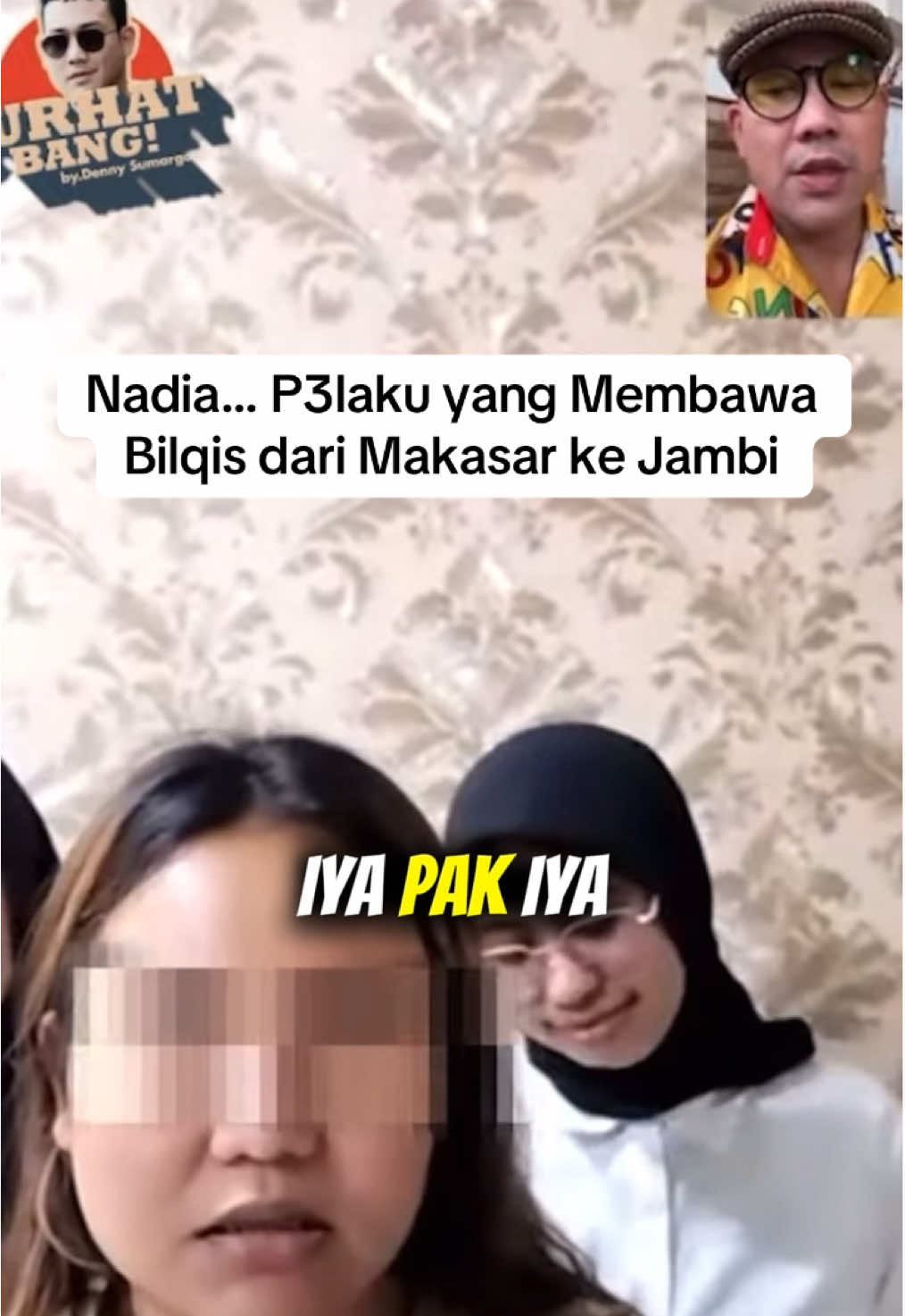 Nadia tinggal di Sukoharjo yang membawa Bilqis dari Makasar ke Jambi  #bilqis #ditemukan #dennysumargo #podcast 