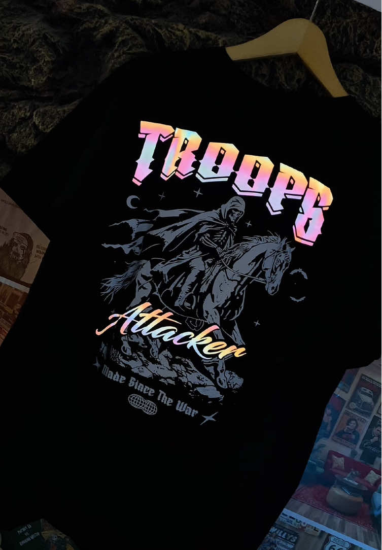 TROOPS ABANGKUHHH🤩🔥 #rekomendasioutfit #fashion #kaosviral #kaosmenyala #trending 