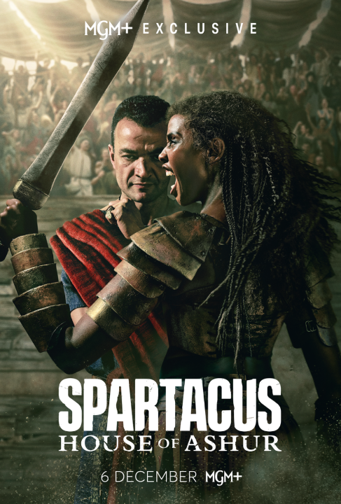 Never underestimate Ashur. ⚔️🐦‍🔥 #Spartacus: #HouseOfAshur begins 6th December. 🔥Watch the first four Spartacus seasons on #MGMplus in the UK. 🇬🇧 #TVSeries #Trailer