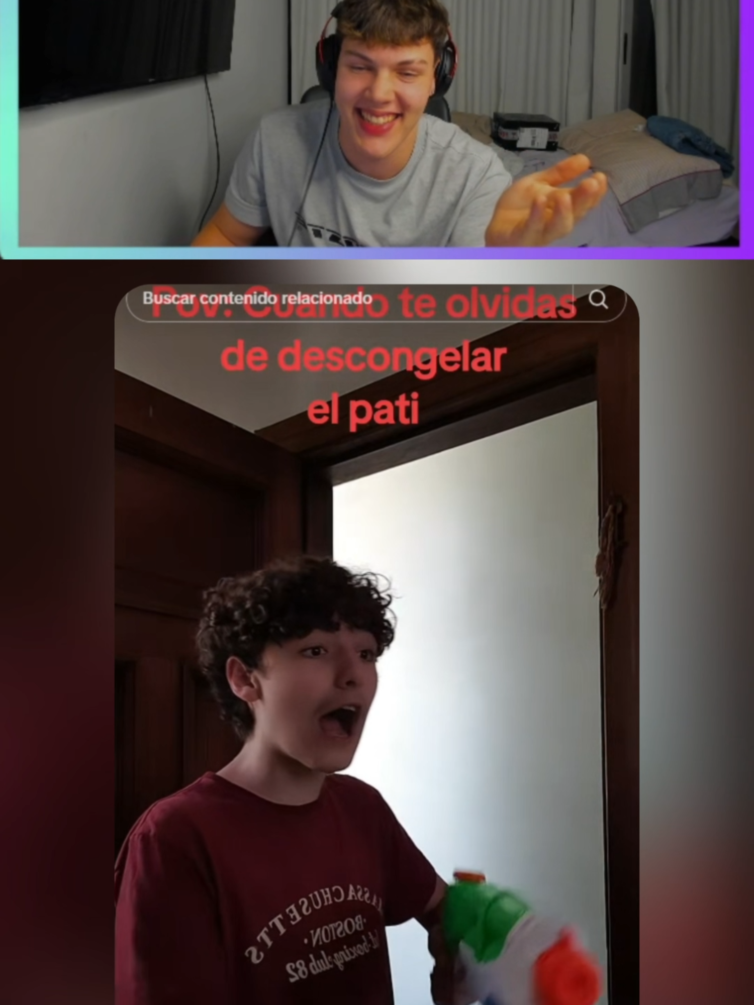 pov cuando te olvidas de descongelar el pati