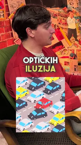 U kom smeru se kreće crveni automobil❓👀 Ako su ti potrebne kreativne ideje, snimanje i editovanje videa za tvoj profil, kontaktiraj nas na mejl: 📧baci5digital@gmail.com #baci5 #podcast #hallucination #eyes #fyp                    