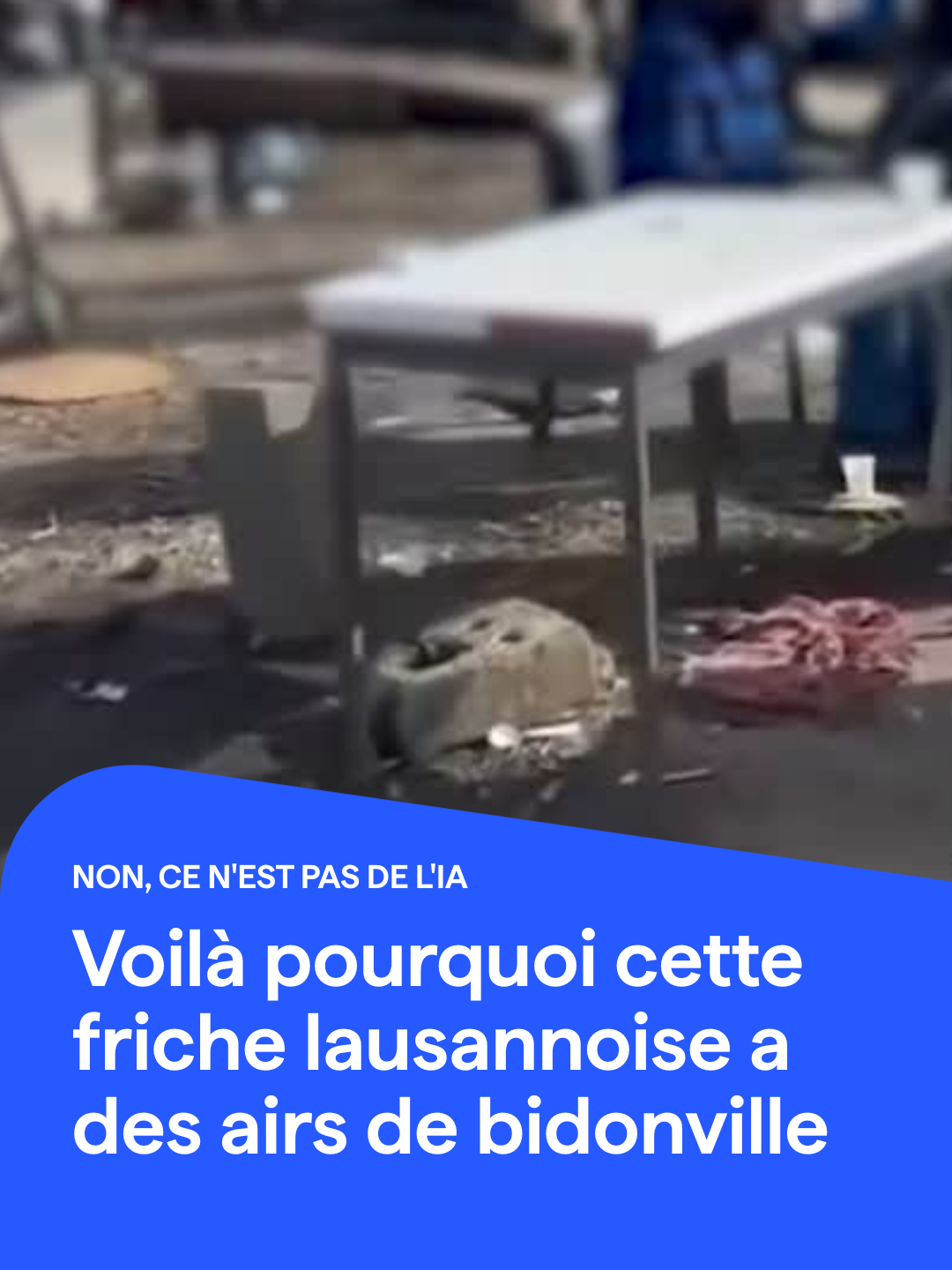 🇨🇭 Une vidéo montrant le site de La Demeure à Prilly-Malley (ouest lausannois) circule en masse sur des comptes xénophobes sur les réseaux sociaux. Beaucoup pensait que ces images avaient été générées par intelligence artificielle, mais elles sont bien réelles. Nous sommes allés sur place pour comprendre les enjeux derrière ce contenu viral.