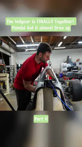 The Indycar is Finally Together! Painful but in almost fires up! Part 4 #car #california #finally #together #indycar 