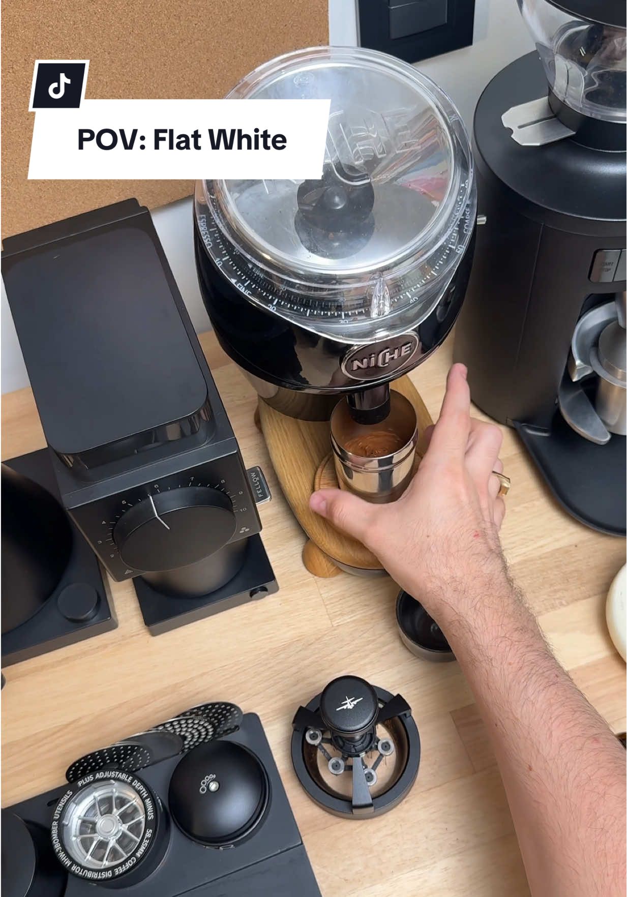 POV: Pediste un Flat White en mi cafetería en casa #coffee #coffeetime #coffeelover #flatwhite #espresso 