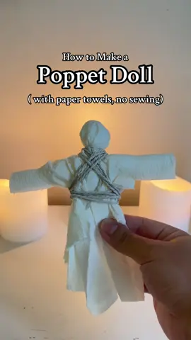 Disclaimer: Voodoo dolls and poppets are not the same.  Voodoo dolls come from a closed practice and should always be respected. What different colours can be used for: 💚 Green for money or growth 💗 Pink for love and self healing ❤️ Red for passion or strength 💛 Yellow for confidence and joy 🤎 Brown for grounding and stability 🖤 Black for protection or banishing 🤍 White for cleansing and new beginnings. Can also be used as a substitute for different colours . Once it’s made, charge it with your energy, speak your goal, meditate with it, or pass it through incense smoke. Keep it somewhere safe if it’s for ongoing work. Every poppet is a vessel for your intention, treat it with care and respect. ✨ #poppet #witchcraft #witchtip #witchtok #babywitch  