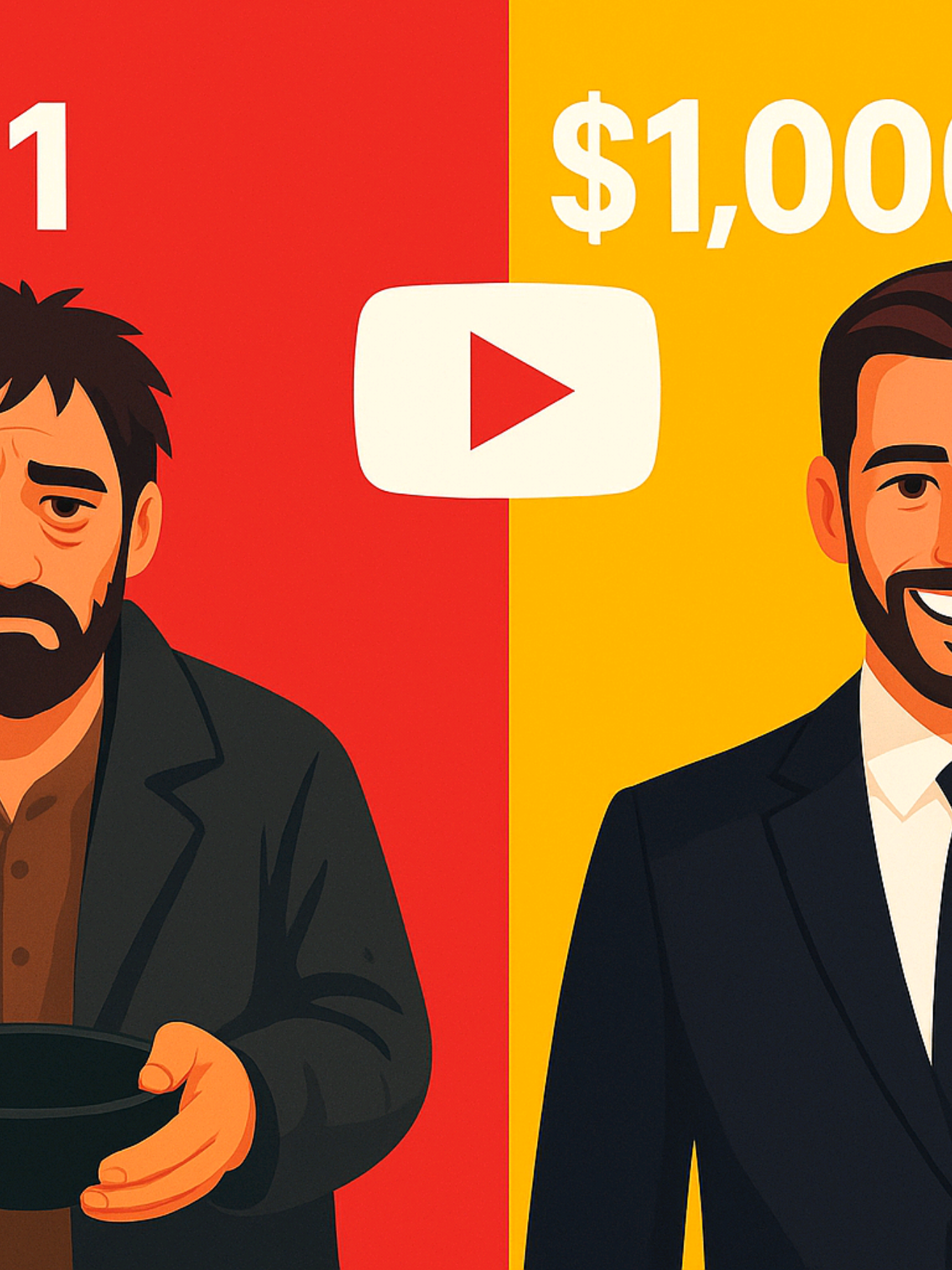 لماذا لا نطبع المزيد من المال ونحل مشكلة الفقر؟ 💡 سؤال يبدو منطقياً، أليس كذلك؟ في هذا الفيديو، نجيب على السؤال الذي يدور في ذهن الجميع: لماذا لا تقوم الحكومات والبنوك المركزية بطباعة النقود بكثرة وتوزيعها لنصبح جميعاً أغنياء؟ سنغوص في واحد من أهم المفاهيم الاقتصادية: التضخم (Inflation). ستكتشف في هذا الفيديو: * ماذا يحدث بالضبط عندما تزيد كمية النقود في السوق؟ * لماذا طباعة المال لا تزيد الثروة الحقيقية، بل تدمر قيمة المدخرات. * كيف يمكن أن يصبح المليون دولار (كما في صورة الفيديو) بلا قيمة تقريباً. * أمثلة من التاريخ عن دول حاولت فعل ذلك وماذا كانت النتيجة (التضخم المفرط). * ما الذي يعطي المال قيمته الحقيقية؟ (الجواب: ليس الطابعة!)  هذا الفيديو هو إجابة قناتنا 