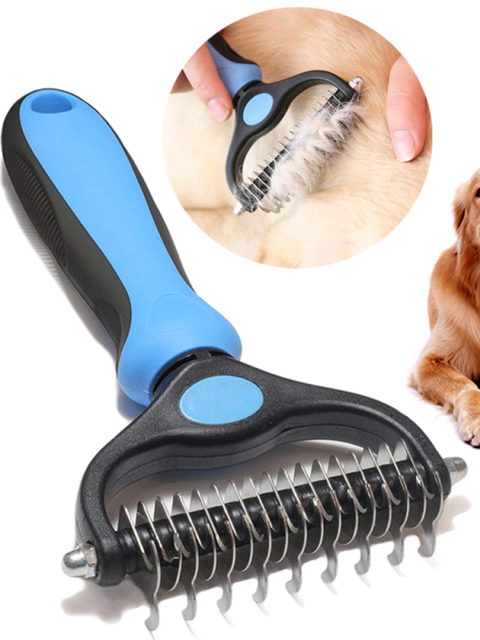 🐾✨ Menos pelos, mais carinho! A Escova Rasqueadeira Furminator - Remove Pelos Soltos elimina o excesso de pelos, evita nós e mantém o pelo do seu pet sempre lindo e saudável. 😻🐶 #escovapet #removedordepelos #petlovers #gatosfofos #cachorrosfofos