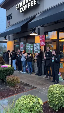 The Redmond Starbucks store is a union store and they are on strike starting today so the store is closed on red cup day