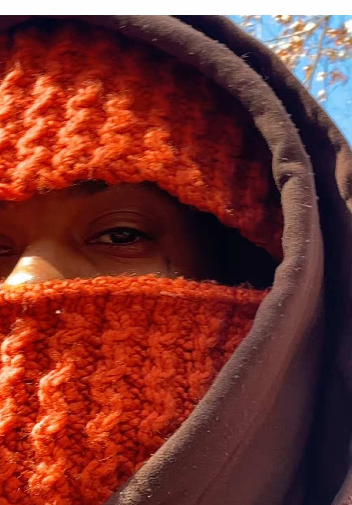 draft knit vs. the wind 🧶 #knitting 