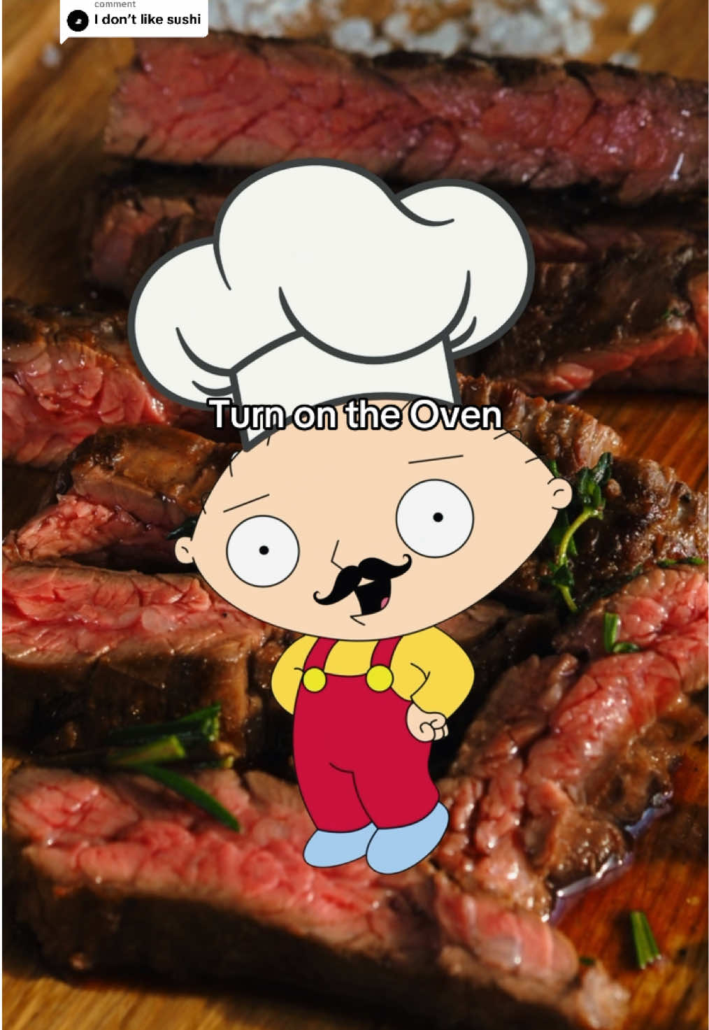 Replying to @@Sky_angel Let’s Cook a Steak together! 🥩 #interactive #interactivegame #fyp2025  🥩 Homemade Perfect Steak Ingredients: 2 beef steaks (ribeye, sirloin, or tenderloin — about 250–300 g each) Salt (preferably sea or kosher salt) Black pepper (freshly ground) 2 tbsp butter 2 cloves garlic (crushed) 1 sprig fresh rosemary or thyme 1 tbsp olive oil Steps: Choose the meat: Pick thick, high-quality cuts (at least 2–3 cm thick). Let it reach room temperature before cooking. Pat dry: Use paper towels to remove surface moisture — this ensures a crisp crust. Season: Generously salt both sides 30–60 minutes before cooking. Add black pepper right before searing. Preheat pan: Heat a heavy pan (cast iron if possible) until it’s smoking hot. Add olive oil. Sear: Lay steak down and don’t move it for 2 minutes. Flip and repeat for the other side. Add butter & herbs: Lower heat slightly. Add butter, garlic, and rosemary. Spoon melted butter over the steak for 1–2 minutes. Check doneness: Use a thermometer — Rare: 50°C Medium: 57°C Well-done: 65°C+ Rest: Remove steak and let it rest 5–7 minutes before slicing. Serve: Slice against the grain and pour resting juices over top.