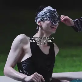 Is every part of Shinyu’s body white like that? Even …?#shinyu #tws 