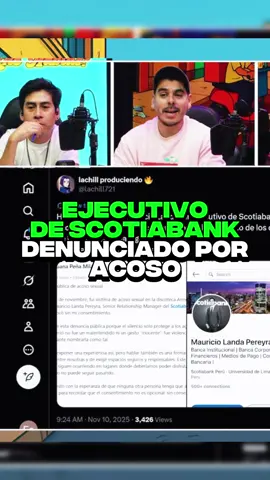 DENUNCIADO POR ACOSO! Ejecutivo de una entidad bancaria reconocida es acusado de tocamientos en una discoteca 🧐🧐🧐  #scotiabank #denuncia #fyp #khehablas 