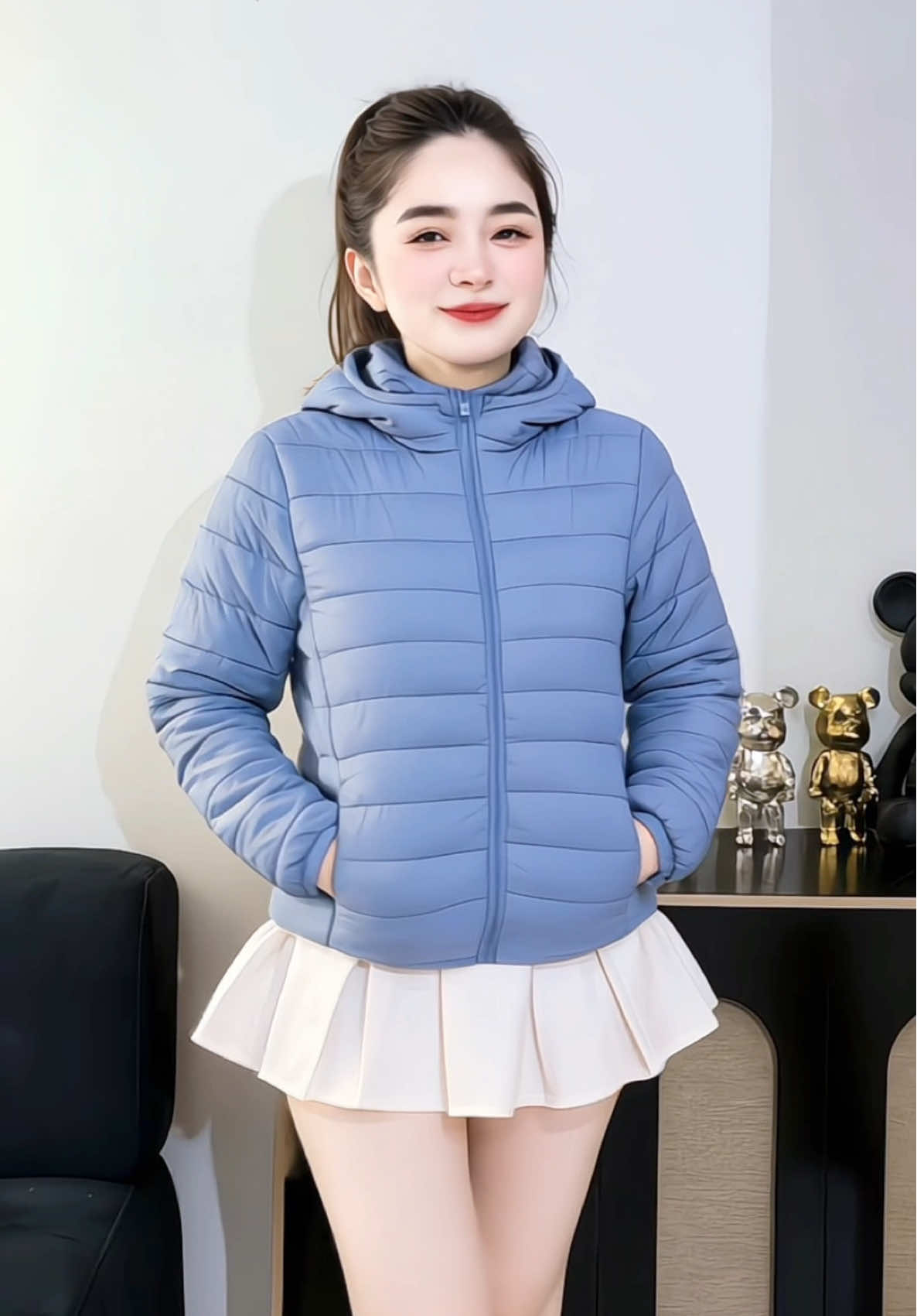 Sắp tới lạnh lắm đó chị em ạ, ra đường nhớ mang áo khoác phao nha 