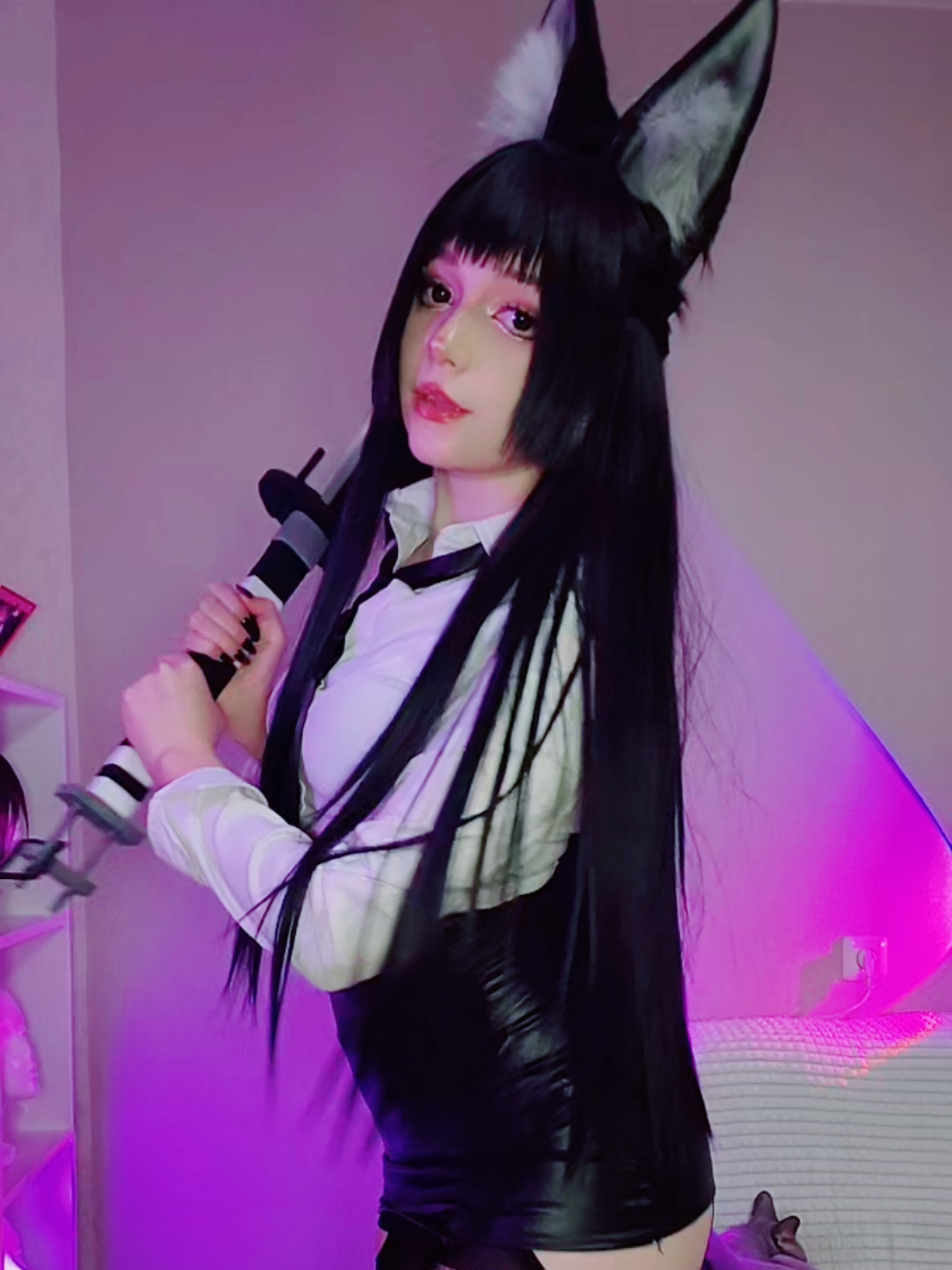 как вам перевоплощение?:3  #miyabi #miyabizzz #zzzero #zzz #cosplay #мияби #anime #gamer 