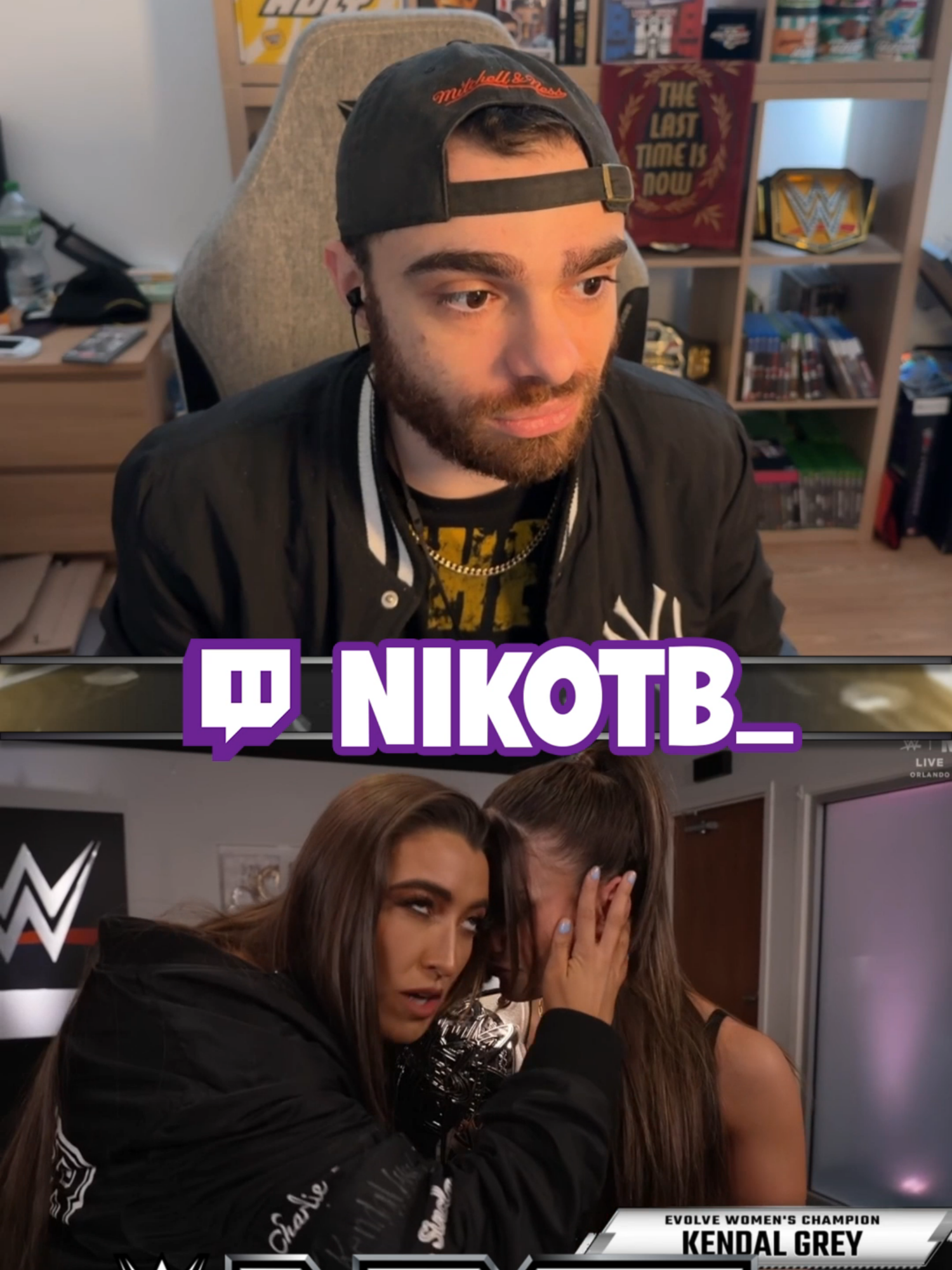 Kendal Grey est pas là pour se faire marcher dessus | Follow @nikotb_ #WWE #nikotb #wwefr #wrestling #wwenxt