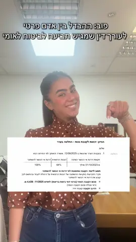 ההבדל הדק בין להגיש תביעת נכות (לבד) לבין להגיש תביעת נכות עם עורך דין.  שימו לב: דחייה מול נכות מלאה לצמיתות. #עורכתדיןאיילתלוי #ביטוחלאומי #נכות #ילדים #צרכיםמיוחדים