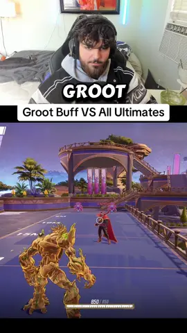 Groot buff vs all ultimates #MarvelRivals #marvelrivalsgameplay #marvelrivalsclips 