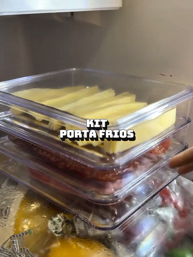 Kit 2 porta frios com tampa Duplo 770ml, pote hermético mantimentos. #portafrios #Potehermertico #portamantimentos #portafrioscomtampa #kitportafrios