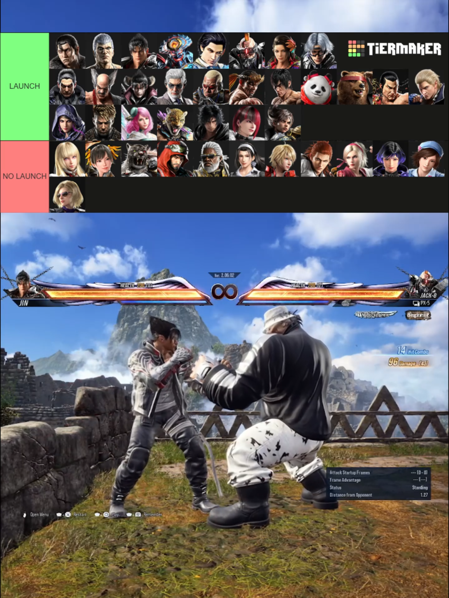 #jack8 #tekken8 Stop WR pressure using GMH3+4!