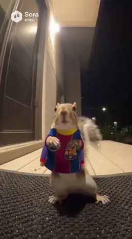 #squrriel #barcelona #sora2 #doorbell #ai 