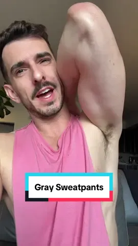 Gray sweatpants season is upon us. Guys, please remember it’s rude to wear anything underneath them.  #graysweatpants #mlm #fyp #funny #men 