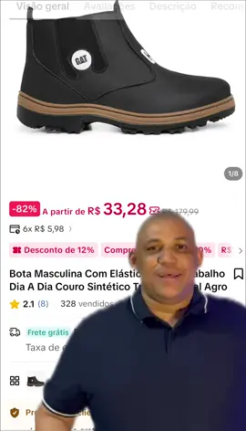Bota Masculina Com Elástico#blackfriday #tiktokshop #tiktokshopblackfriday #moda@Jefferson super shop 