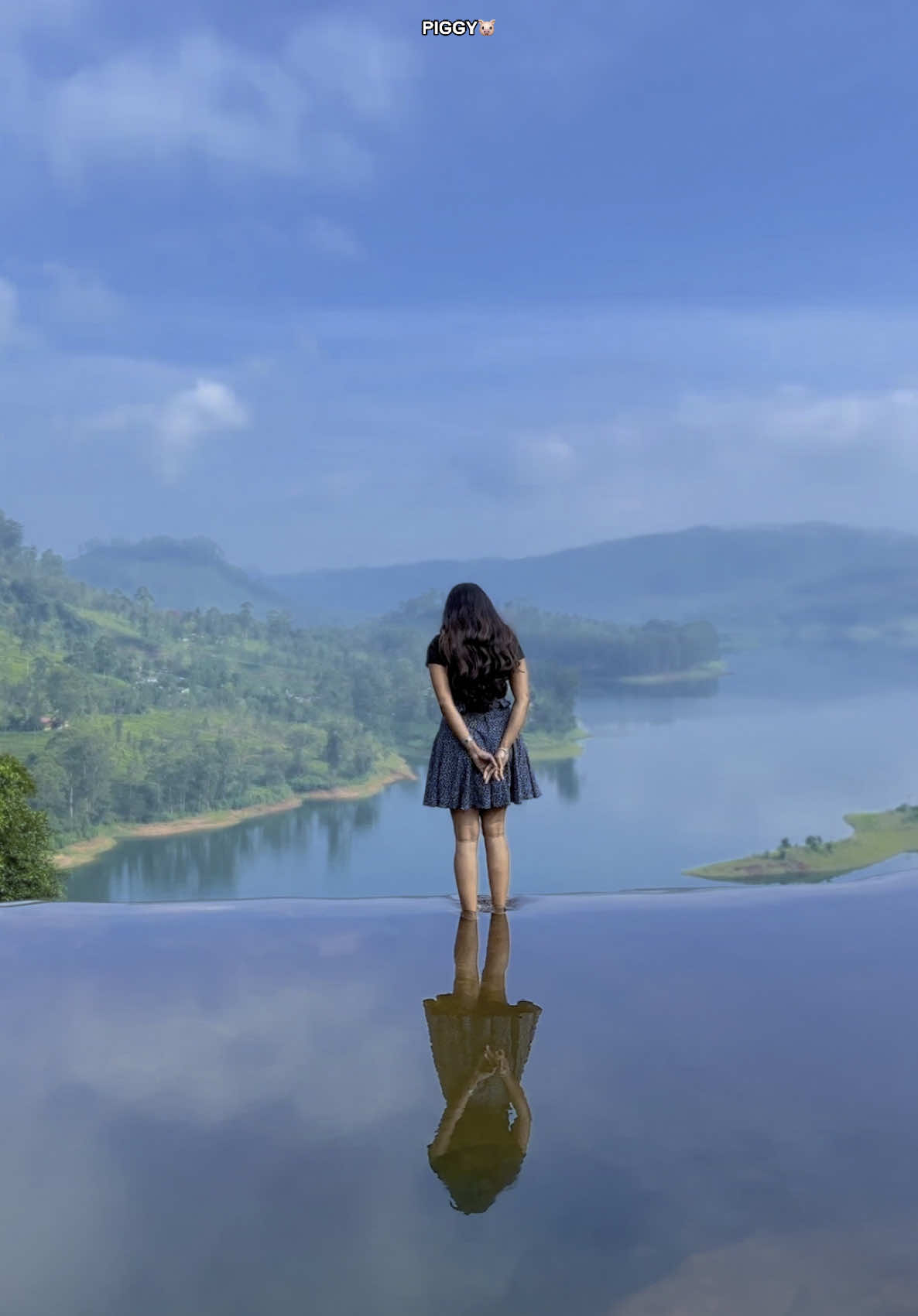 පුන්චි කාලෙ කතන්දර පොත් වලින් දැකපු තැන් ලොකු වෙලා ඇත්තටම දකිද්දී 🥺❤️🍃 @Travel with piggy 🐷🍃  #fyp #foryou #foryourpage #trending #travel #traveltiktok #travelwithpiggy 