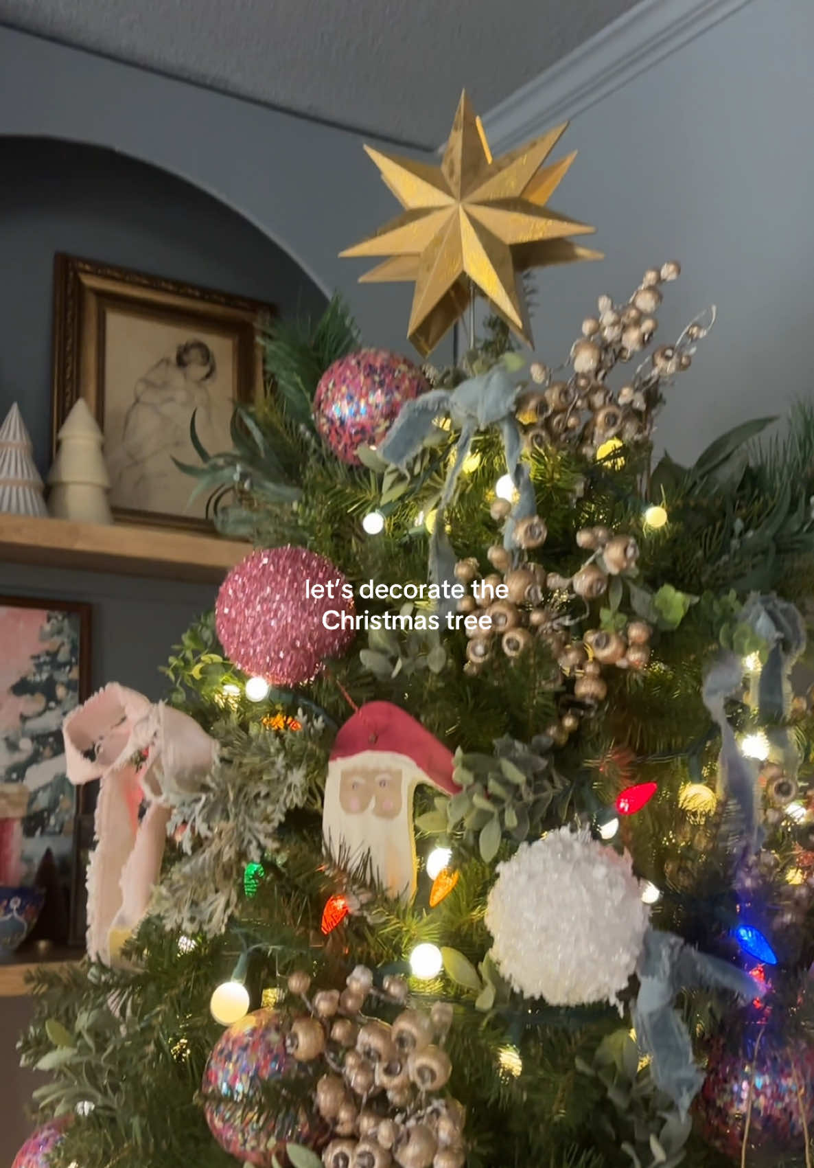 I love it so much. 🎄🥰 #christmastree #christmastreedecorating 