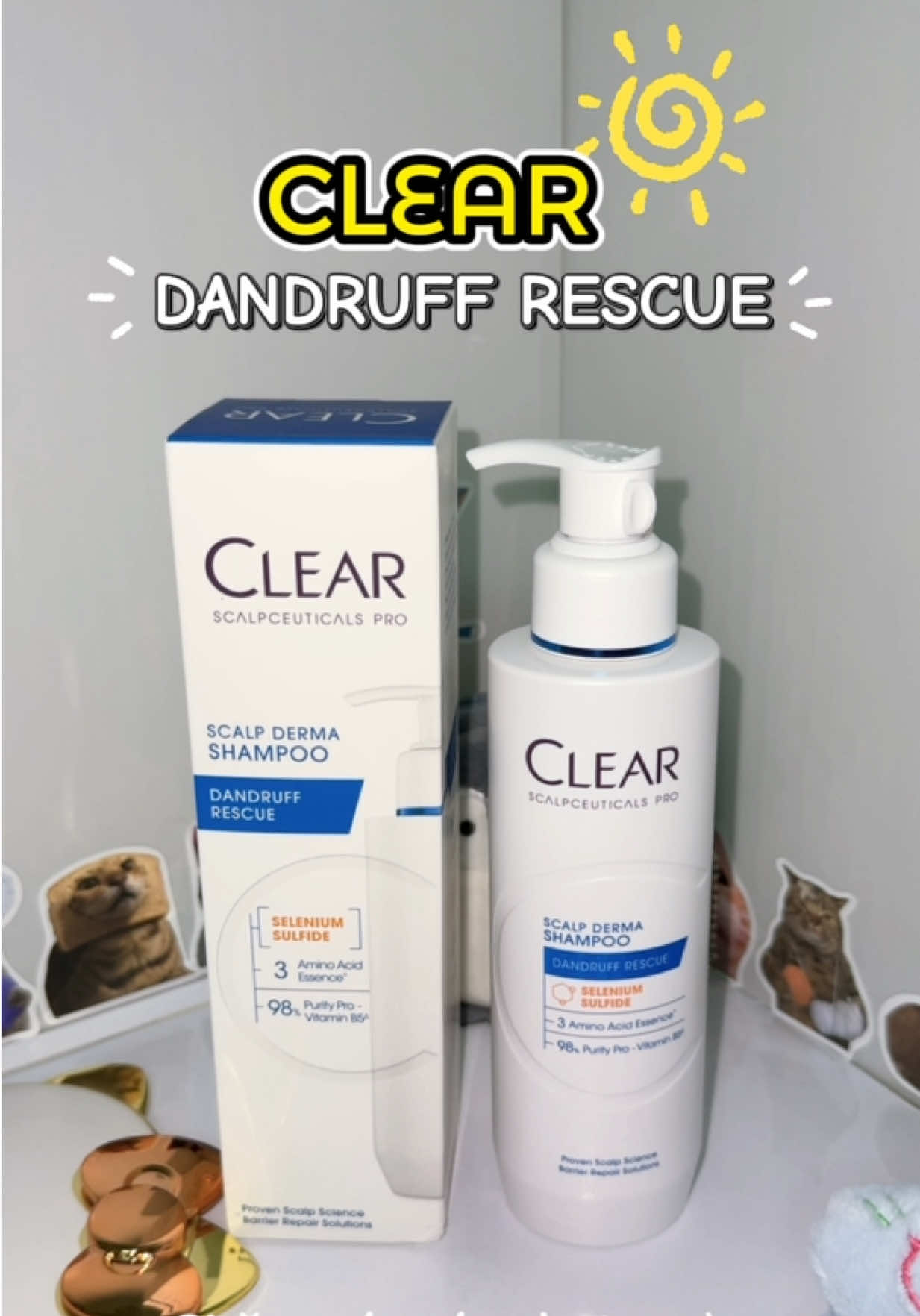 Tóc ai hay gàu nhờn ngứa thì về với đội của em clear này nha #HoptaccungUnilever #clear #chamsoctoctudadau 